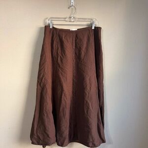 ‎David N brown skirt L
